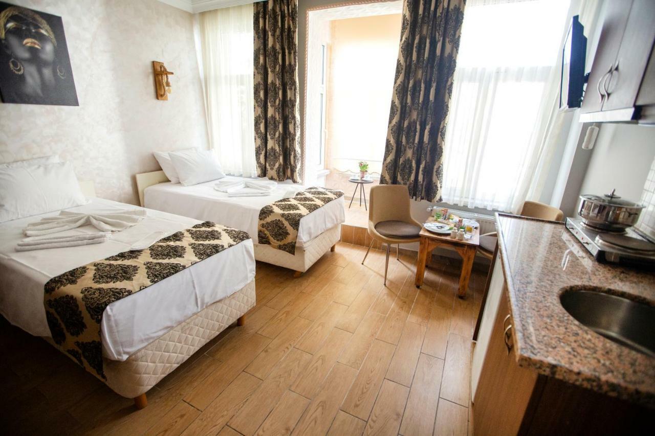 Gold Rose Apart Appartement Istanboel Buitenkant foto